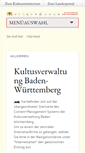 Mobile Screenshot of kultus-bw.org